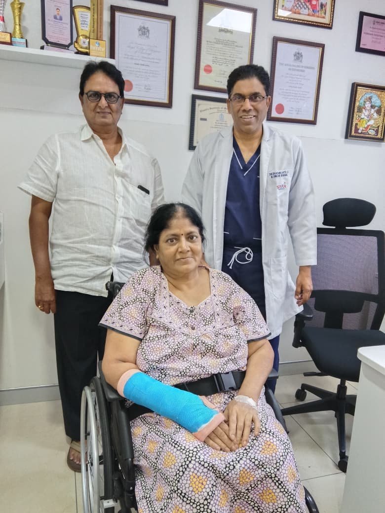 Doctor Shashi Kanth -patient consultation